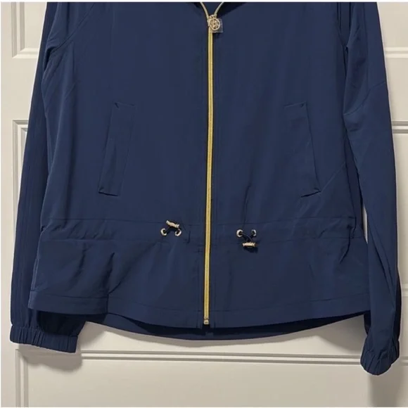 ✨SALE✨ NWT Lilly Pulitzer Islanna Jacket Low Tide Navy - Picture 3 of 8